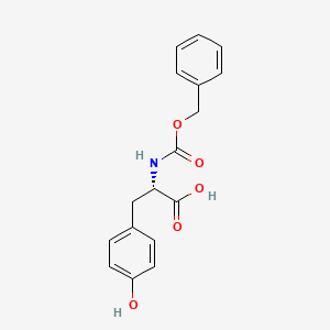 Struktur - N-Benzyloxycarbonyl-L-tyrosine, 98%