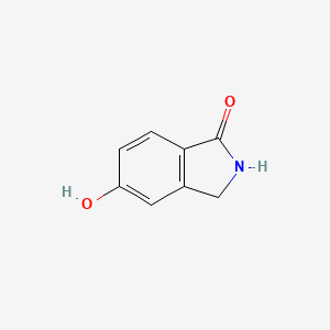Struktur - 5-Hydroxyisoindolin-1-one, 97%