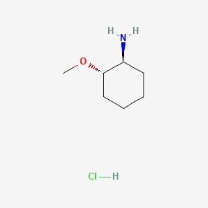 Struktur - (1S,2S)-2-Methoxycyclohexanamine Hydrochloride, 97%