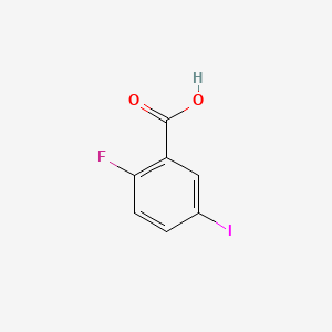 Struktur - 2-Fluoro-5-iodobenzoic acid, 97%