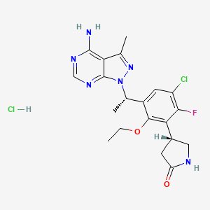 Struktur - Parsaclisib (hydrochloride), INCB050465 (hydrochloride), IBI-376 (hydrochloride)