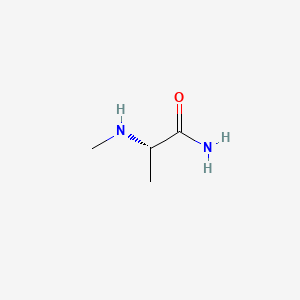 Struktur - (2S)-2-(Methylamino)propanamide, 95%