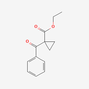 Struktur - Ethyl 1-Benzoylcyclopropanecarboxylate, 95%