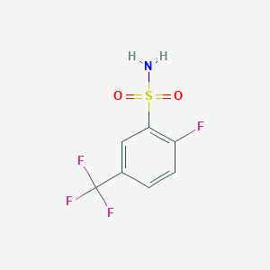 Struktur - 2-Fluoro-5-(trifluoromethyl)benzene sulfonamide, 95%
