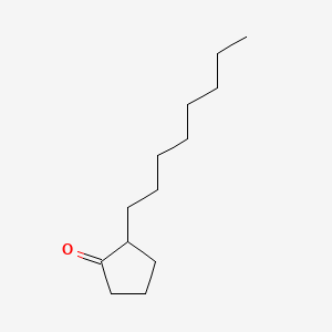 Struktur - 2-Octylcyclopentan-1-one, 95%