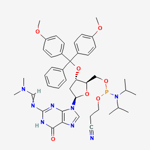 Struktur - 3'-DMTr-dG(dmf), 95% LCMS