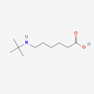 Struktur - 6-(Tert-butylamino)hexanoic acid