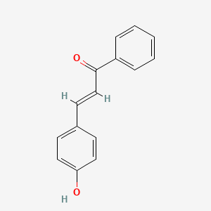 Struktur - (E)-4-Hydroxychalcone