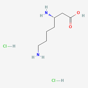 Struktur - L-β-Homolysine dihydrochloride