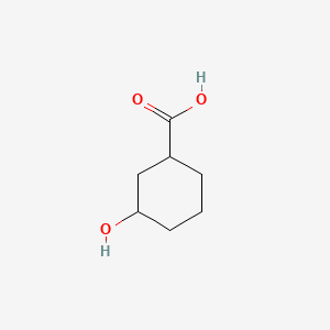 Struktur - 3-Hydroxycyclohexanecarboxylic acid, 3-Hydroxycyclohexanecarboxylic Acid (cis- and trans- Mixture)