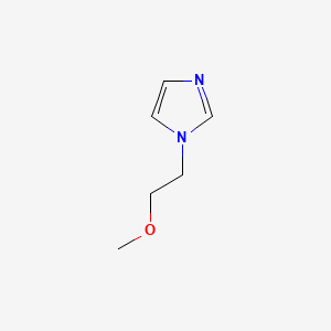 Struktur - 1-(2-Methoxyethyl)-1h-imidazole, 96%