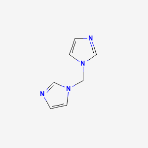 Struktur - Di(1H-imidazol-1-yl)methane, 97%
