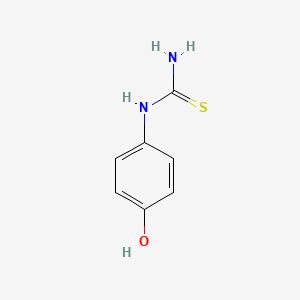 Struktur - 1-(4-Hydroxyphenyl)thiourea, 95%