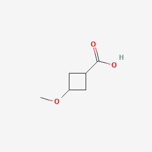 Struktur - 3-Methoxycyclobutanecarboxylic acid, 97%