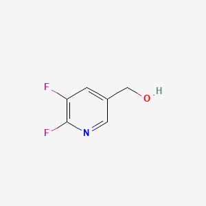 Struktur - (5,6-Difluoropyridin-3-yl)methanol, 95%