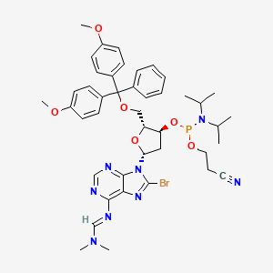 Struktur - DNA 8-Br-A(dmf) amidite, 95%