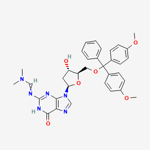 Struktur - 5'-O-DMT-N2-DMF-dG, 98%