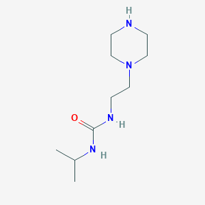 Struktur - 1-Isopropyl-3-(2-(piperazin-1-yl)ethyl)urea, 95%