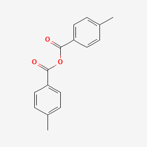 Struktur - 4-Methylbenzoic anhydride, P-TOLUIC ANHYDRIDE