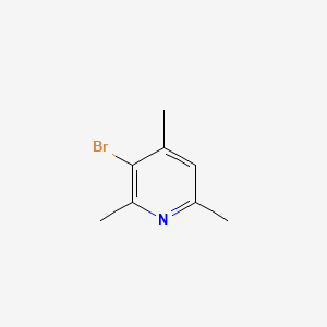 Struktur - 3-Bromo-2,4,6-trimethylpyridine, 3-Bromo-2,4,6-collidine
