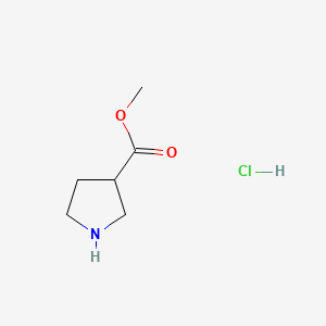 Struktur - Methyl pyrrolidine-3-carboxylate hydrochloride, 1-Methylpyrrolidine-3-carboxylate hydrochloride