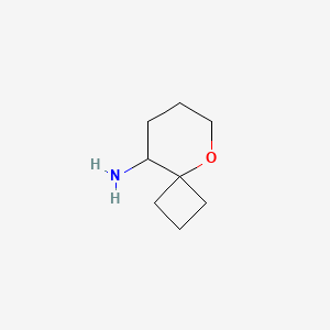 Struktur - 5-Oxaspiro[3.5]Nonan-9-amine