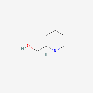 Struktur - (1-Methylpiperidin-2-yl)methanol, N-Methylpiperidine-2-carbinol