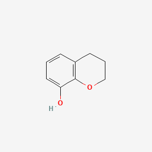 Struktur - Chroman-8-ol, 8-Hydroxy-chroman