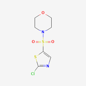 Struktur - 4-[(2-chloro-1,3-thiazol-5-yl)sulfonyl]morpholine