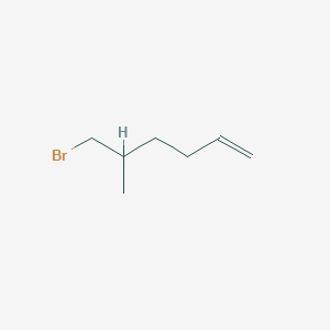 Struktur - 6-Bromo-5-methylhex-1-ene
