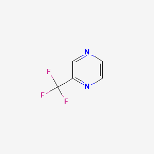 Struktur - 2-(Trifluoromethyl)pyrazine, 97%
