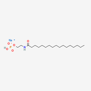 Struktur - C17:0 anandamide phosphate