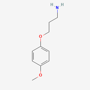 Struktur - 3-(4-Methoxy-phenoxy)-propylamine, 95%