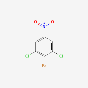 Struktur - 2-Bromo-1,3-dichloro-5-nitrobenzene, 95%