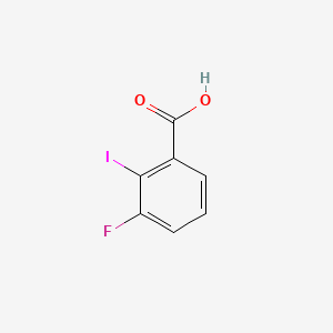 Struktur - 3-Fluoro-2-iodobenzoic acid, 95%