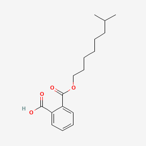 Struktur - 1,2-Benzenedicarboxylic Acid 1-(7-Methyloctyl) Ester