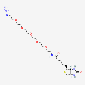 Struktur - Biotin-PEG5-azide