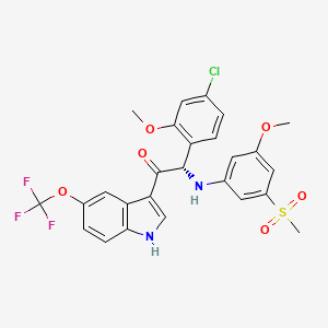 Structure - Mosnodenvir, JNJ-1802