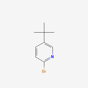 Structure - 2-Bromo-5-(tert-butyl)pyridine, 98.0%