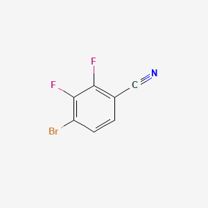 Structure - 4-Bromo-2,3-difluorobenzonitrile, 98%