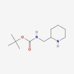 Structure - 2-(Boc-aminomethyl)-piperidine, 97%