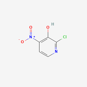 Structure - 2-Chloro-4-nitropyridin-3-ol, 98%
