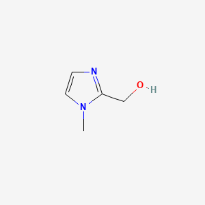 Structure - (1-Methyl-1H-imidazol-2-yl)methanol, 97%