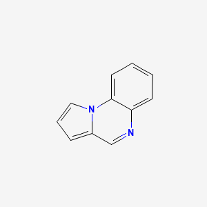 Structure - Pyrrolo[1，2-a]quinoxaline, 97%