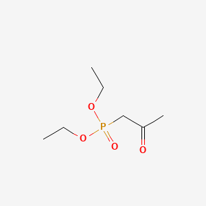 Structure - Diethyl (2-oxopropyl)phosphonate, 97%