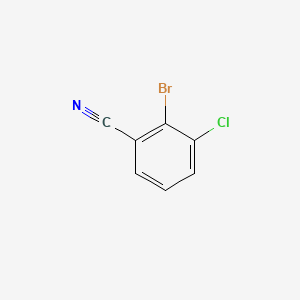 Structure - 2-Bromo-3-chlorobenzonitrile, 95%