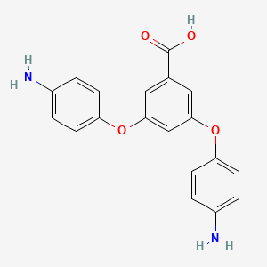 Structure - 3,5-Bis(4-aminophenoxy)benzoic Acid