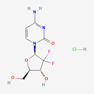 Structure - 2'-Deoxy-2',2'-difluorocytidine Hydrochloride, 99%