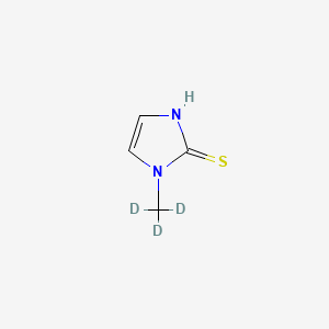 Structure - Methimazole-d3