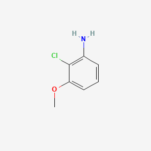 Structure - 2-Chloro-3-methoxyaniline, 98%